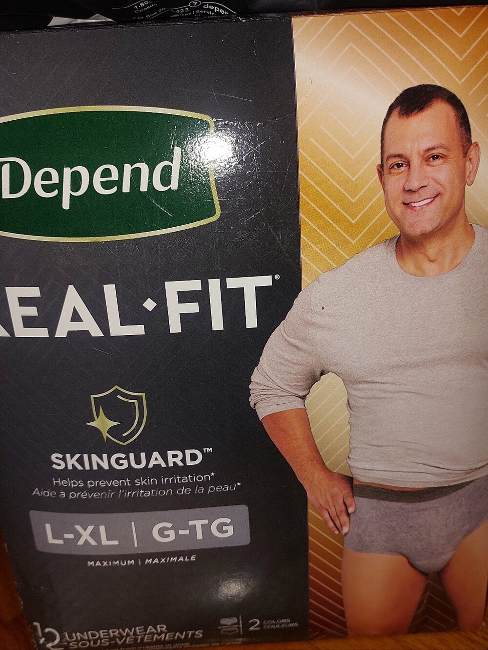 Real Fit Men’s Underwear Briefs - Gray - L/XL